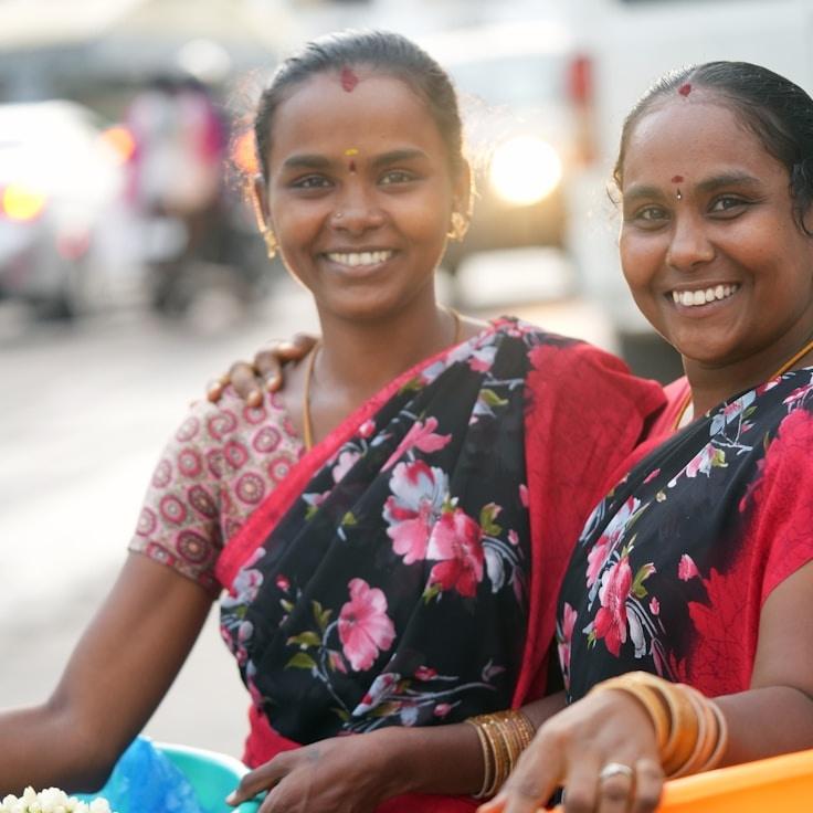 Portrait of Mina Kapoor, group coordinator and fusion cooking expert